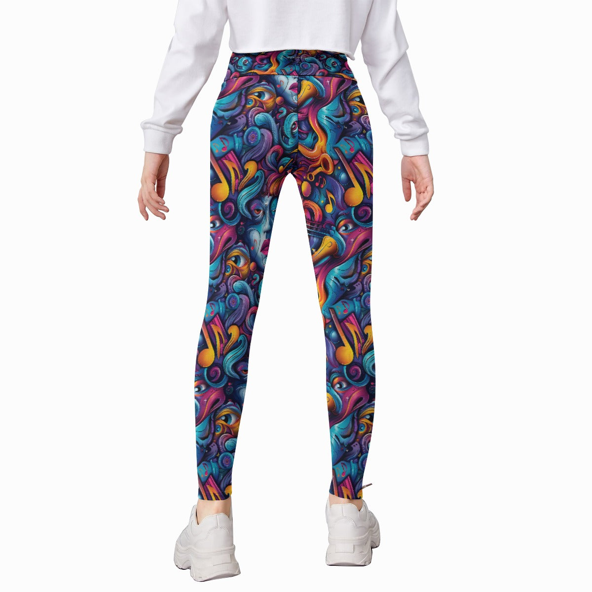 12 Galaxy / Outer Space Designs, Kid’s Leggings