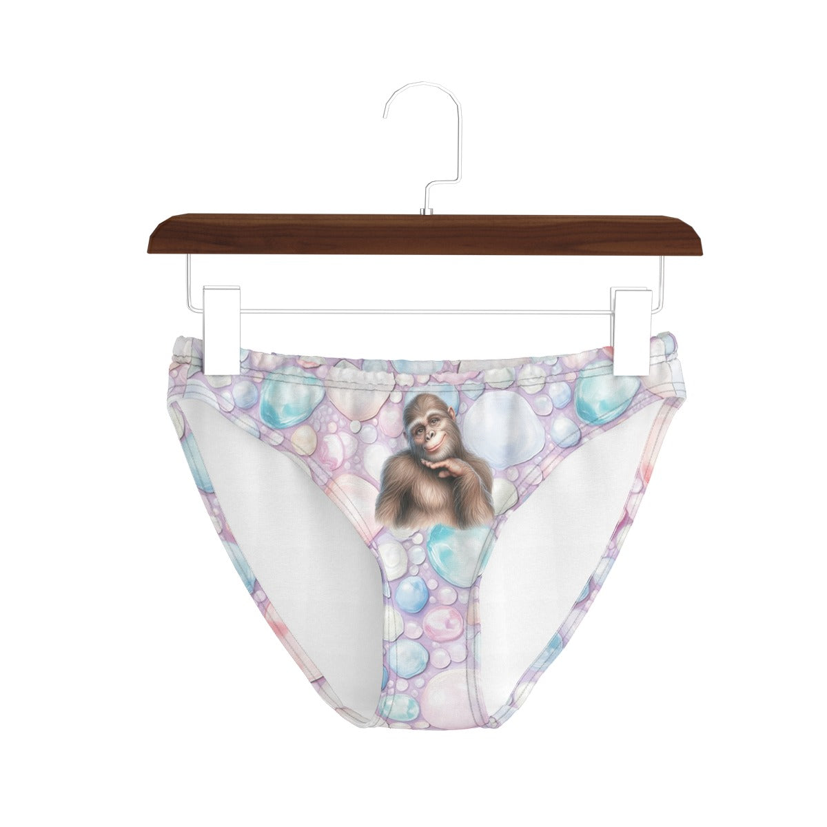Women’s Poly Feminine Sasquatch Briefs Panties Underwear