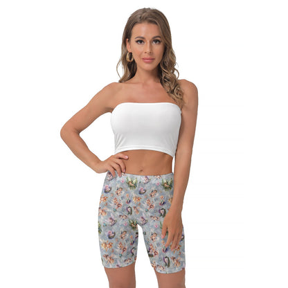 6 Fairy Designs, Women’s Thigh High Shorts
