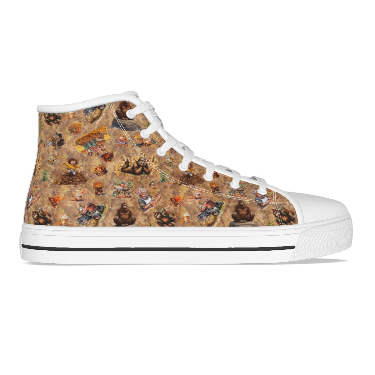 Bigfoot 2 Sasquatch Kid's Canvas Shoes - Set 2 of 2