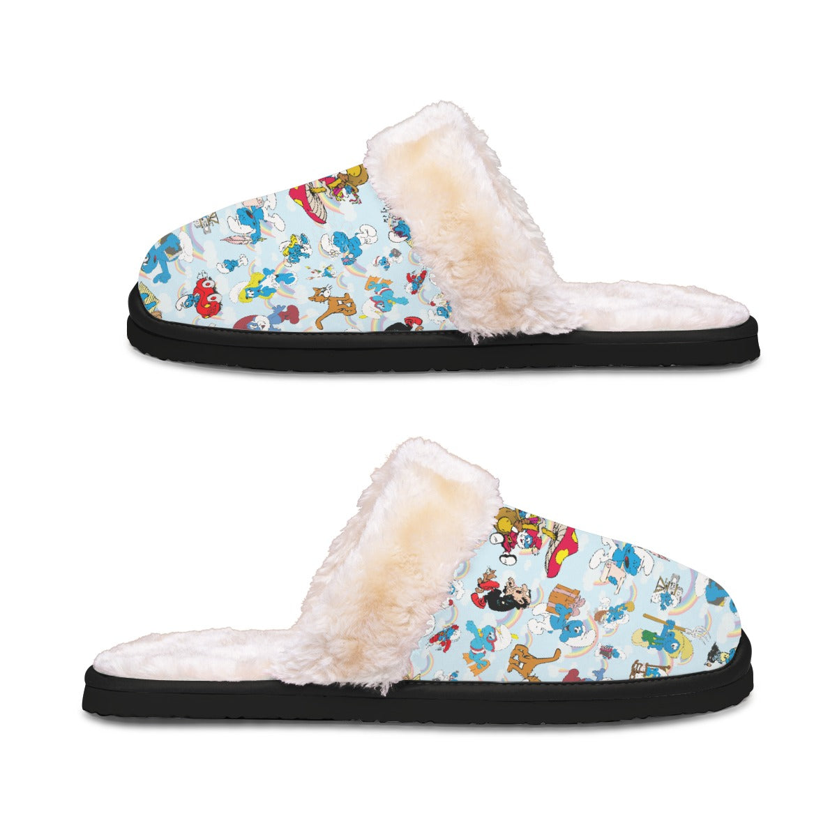 20 Misc Designs, Women’s Plush, Fluffy Slippers