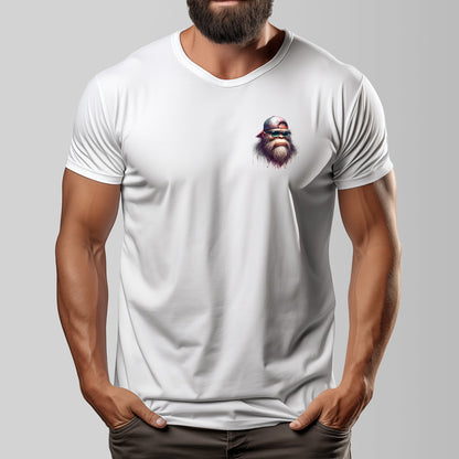 Bigfoot, Sasquatch "Disinformation" Cotton Short Sleeve Double Sided T-shirt