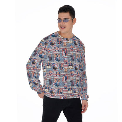 20 Donald Trump Designs, Men’s Polyester Thickened Sweater