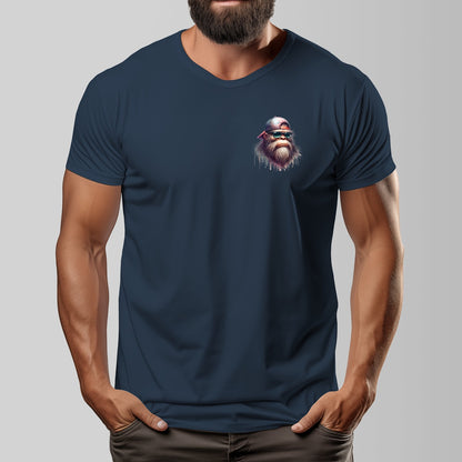 Bigfoot, Sasquatch "Disinformation" Cotton Short Sleeve Double Sided T-shirt