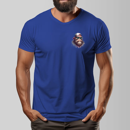Bigfoot, Sasquatch "Disinformation" Cotton Short Sleeve Double Sided T-shirt