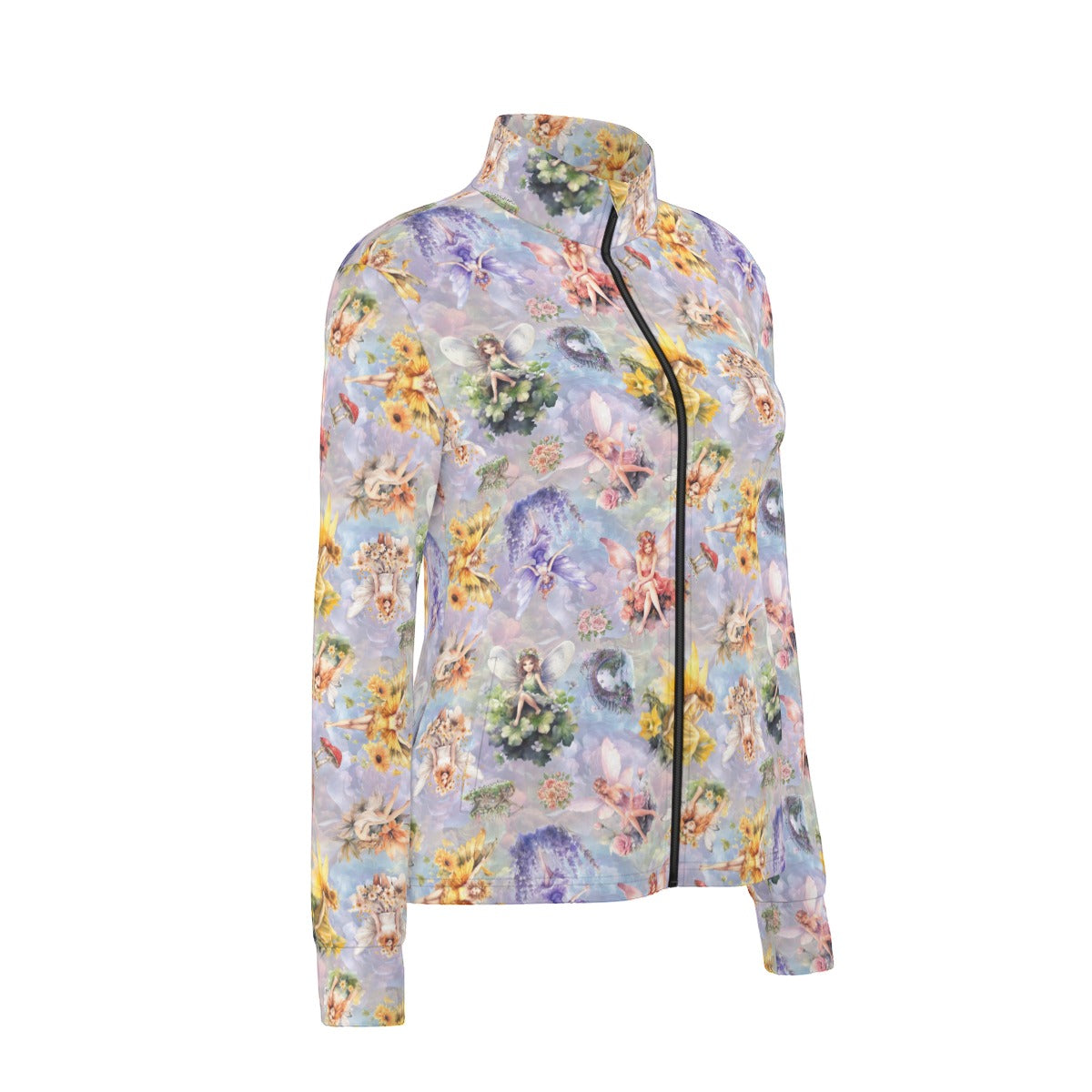 6 Fairy Designs, Women’s Long Sleeve Thumbhole Jacket