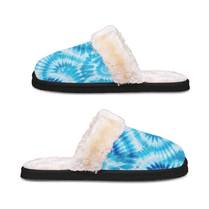 19 Tie Dye Designs, Women’s Plush, Fluffy Slippers
