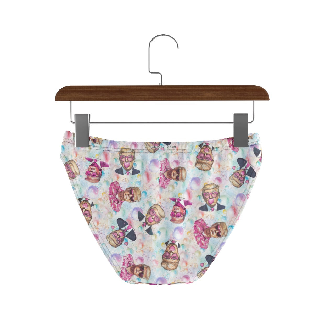 Donald Trump Themed Women's Briefs Underwear, Panties, Trump Briefs