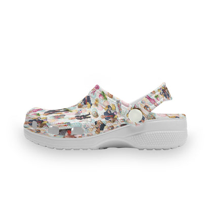 Donald Trump 2 - 10 Designs, Children’s Holed, Mule, Clogs, EVA, Gator Shoes