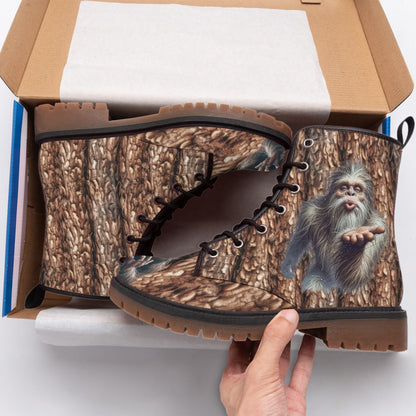 Bigfoot, Sasquatch, Blow Kiss, Women's Martin Short Hiking Boots