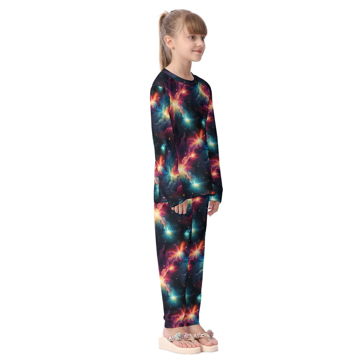 12 Outer Space Designs,  Kid's Pajamas Set
