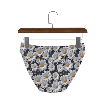 Women’s Daisies & Sasquatch Poly Briefs Panties Underwear