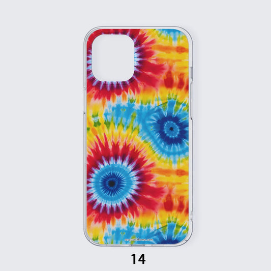 10 Tie Dye Designs, iPhone 14 15 Series  case
