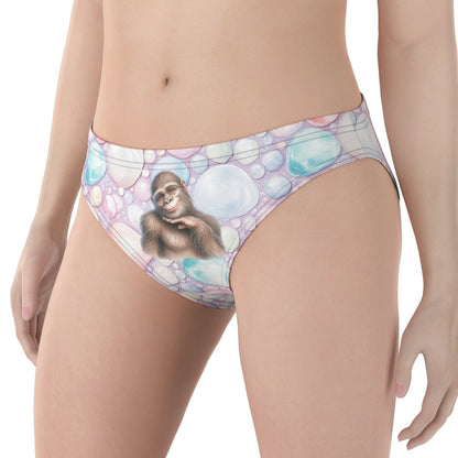 Women’s Poly Feminine Sasquatch Briefs Panties Underwear