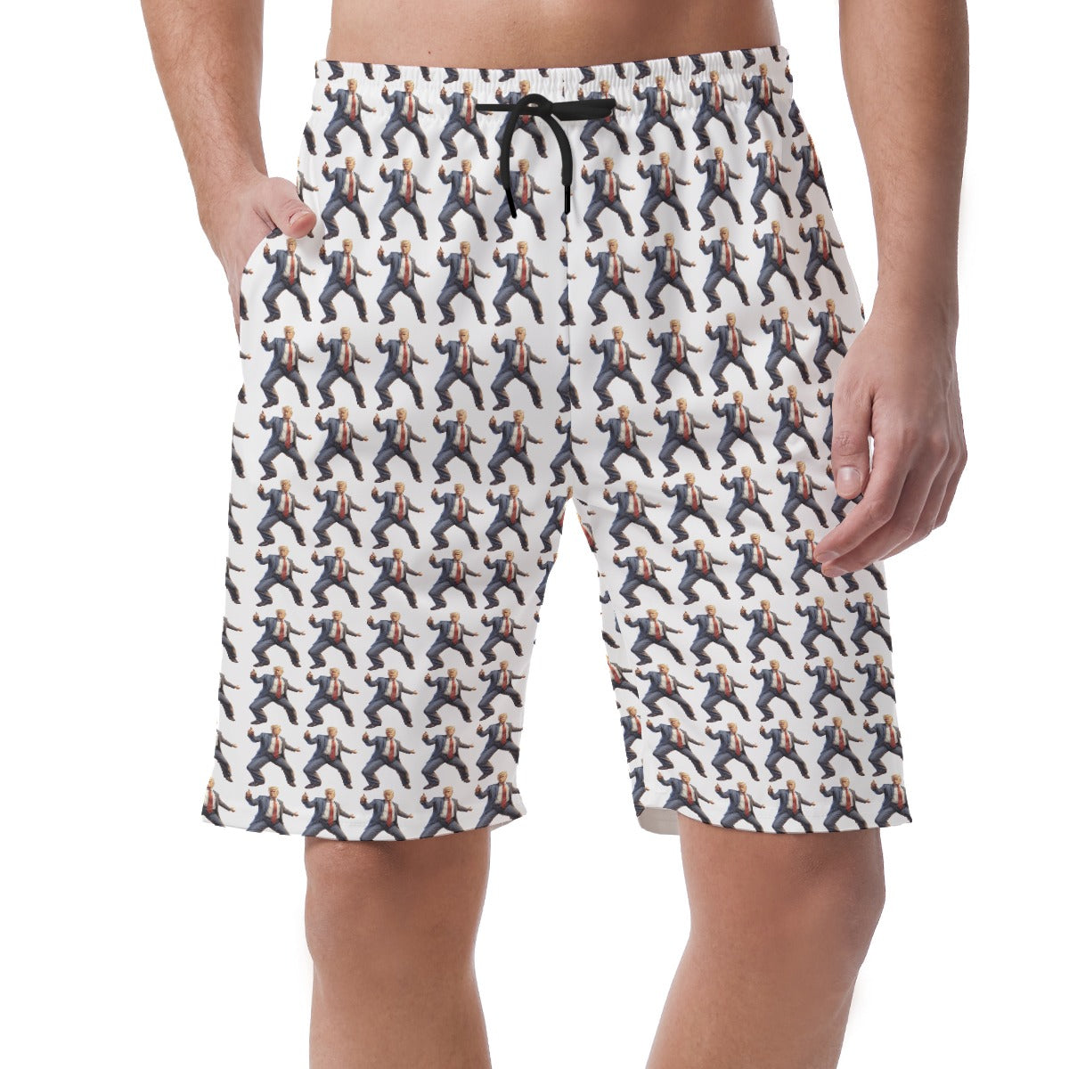10 Donald Trump Designs, Men's Casual Shorts, MAGA Shorts,(Set 1 of 2)