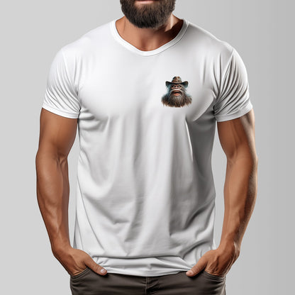 Bigfoot, Sasquatch "I'm Sorry I called You ignorant" Cotton Short Sleeve Double Sided T-shirt