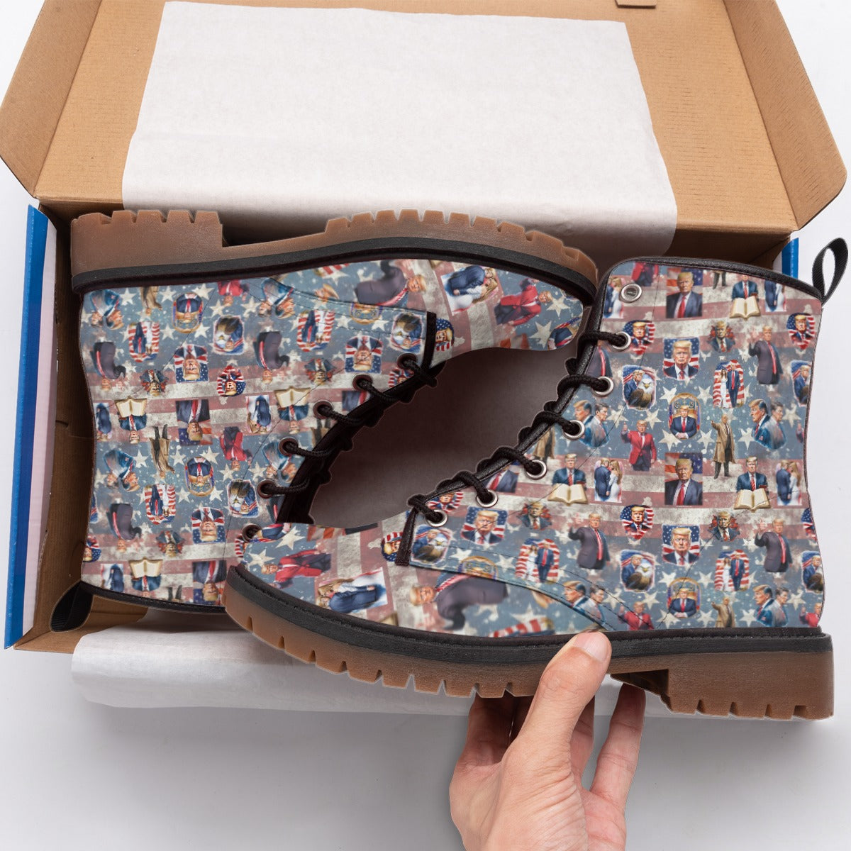 10 Donald Trump Designs, Men’s Martin Short Boots
