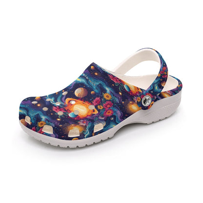 12 Galaxy / Outer Space Women's Classic Clogs