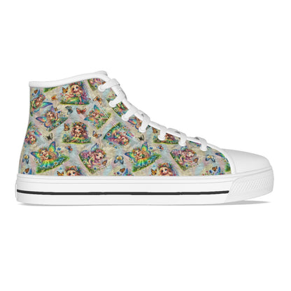 5 Fairy Designs Designs Kids Canvas Sneaker Shoes