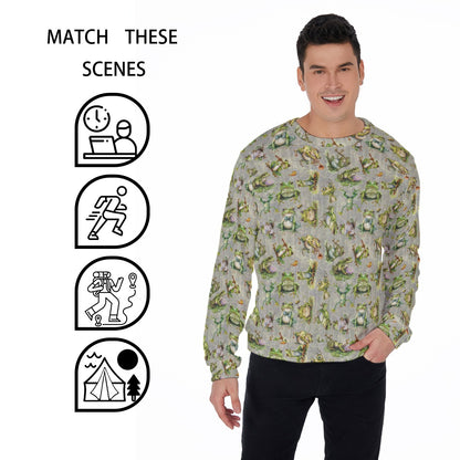 10 Animal Designs, Men’s Polyester Thickened Sweater