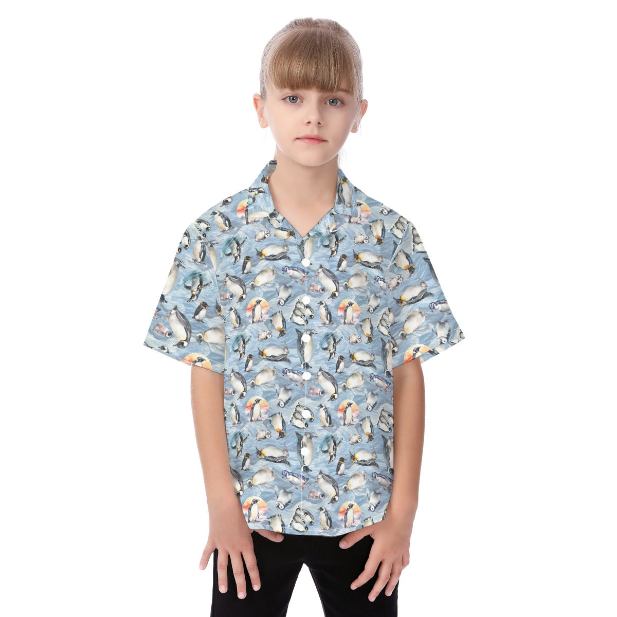 10 Animal (pet) Designs,  Kid's Hawaiian Vacation Shirt