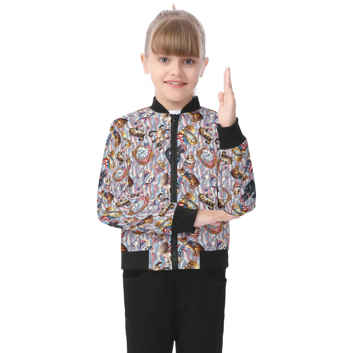 8 Patriot Designs, Kid’s Bomber Jacket