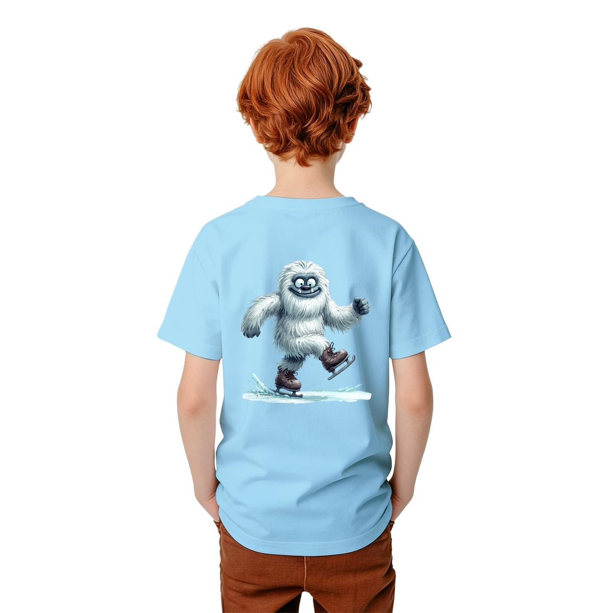 Bigfoot Sasquatch Designs, Kid’s Double Sided Gildan 5000B T Shirt