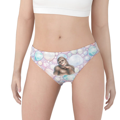 Women’s Poly Feminine Sasquatch Briefs Panties Underwear