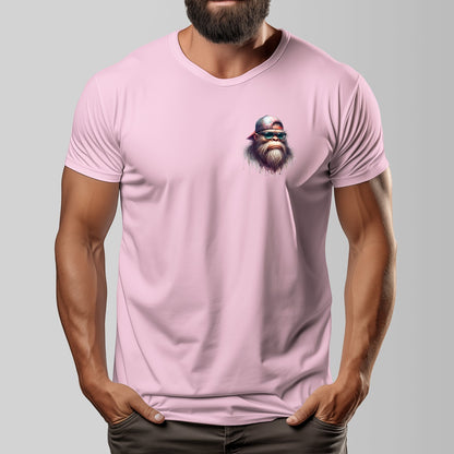 Bigfoot, Sasquatch "There's One In Every Family" Cotton Short Sleeve Double Sided T-shirt
