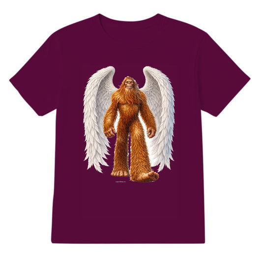 Bigfoot Sasquatch With Wings, |Gildan 5000 T Shirt