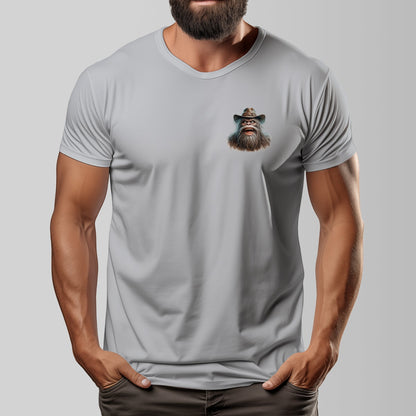 Bigfoot, Sasquatch "I'm Sorry I called You ignorant" Cotton Short Sleeve Double Sided T-shirt