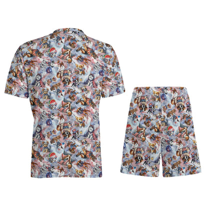Children's Sports T-Shirt Set, 9 Patriot Designs