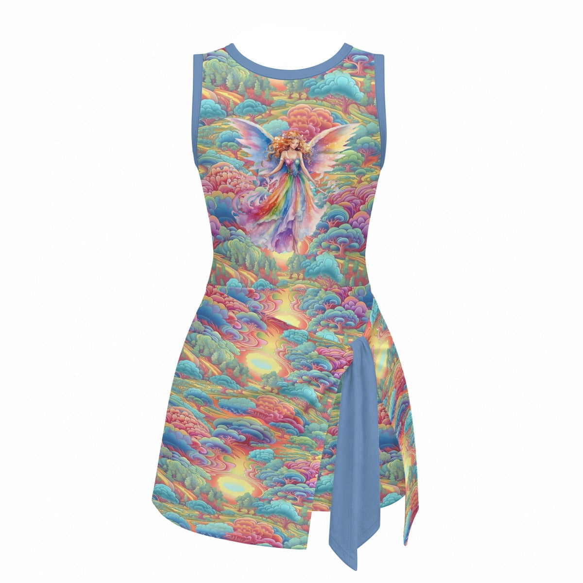 Girls Sports Romper Rainbow Fairy