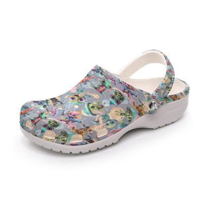 6 Alien Designs, Women's Classic Clogs