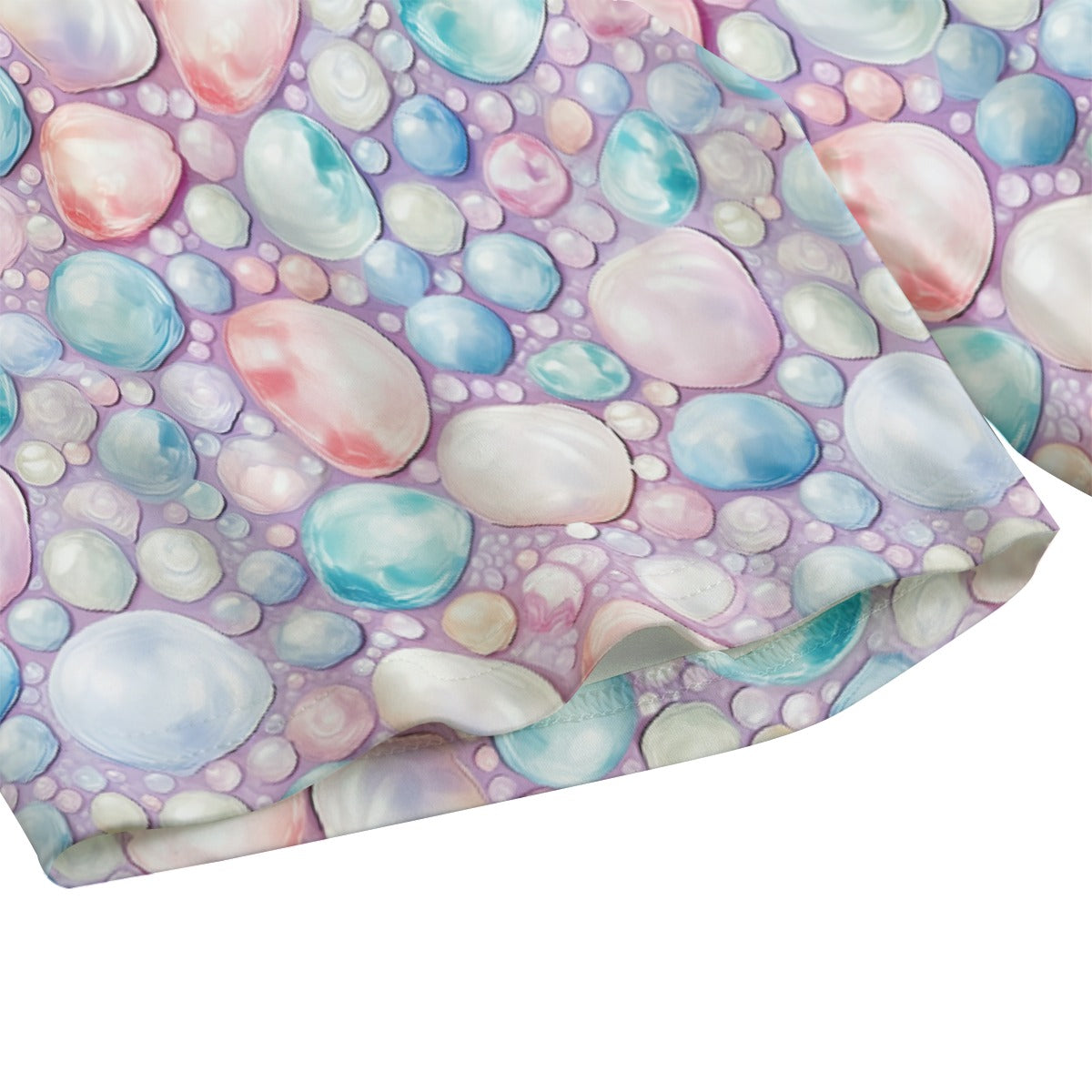 Baby Dragon on Colored Stones, Women’s 2 Piece Yoga Short Set