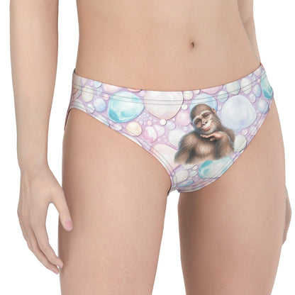 Women’s Poly Feminine Sasquatch Briefs Panties Underwear