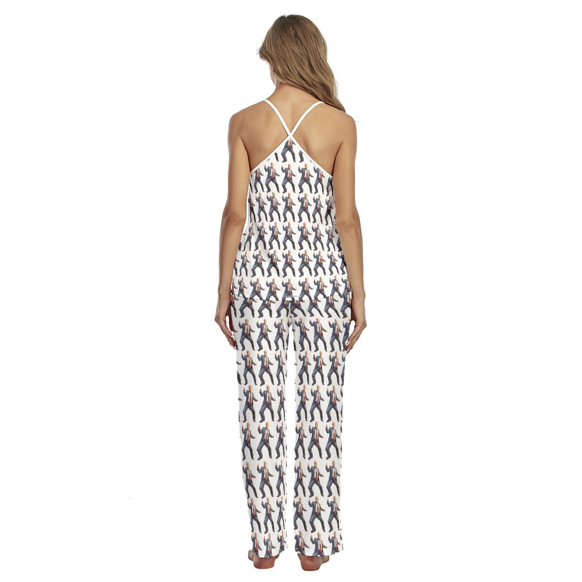 Trump Dancing Women's Cami Pajamas Set