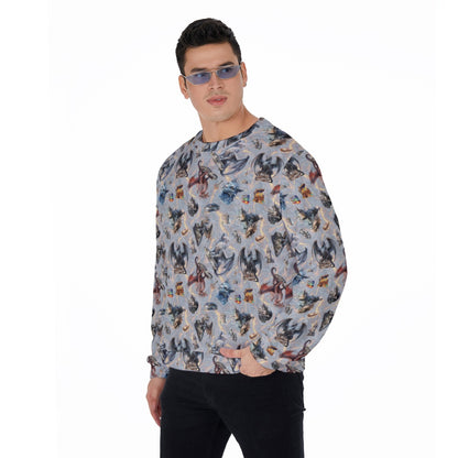 20 Misc Designs, Men’s Polyester Thickened Sweater