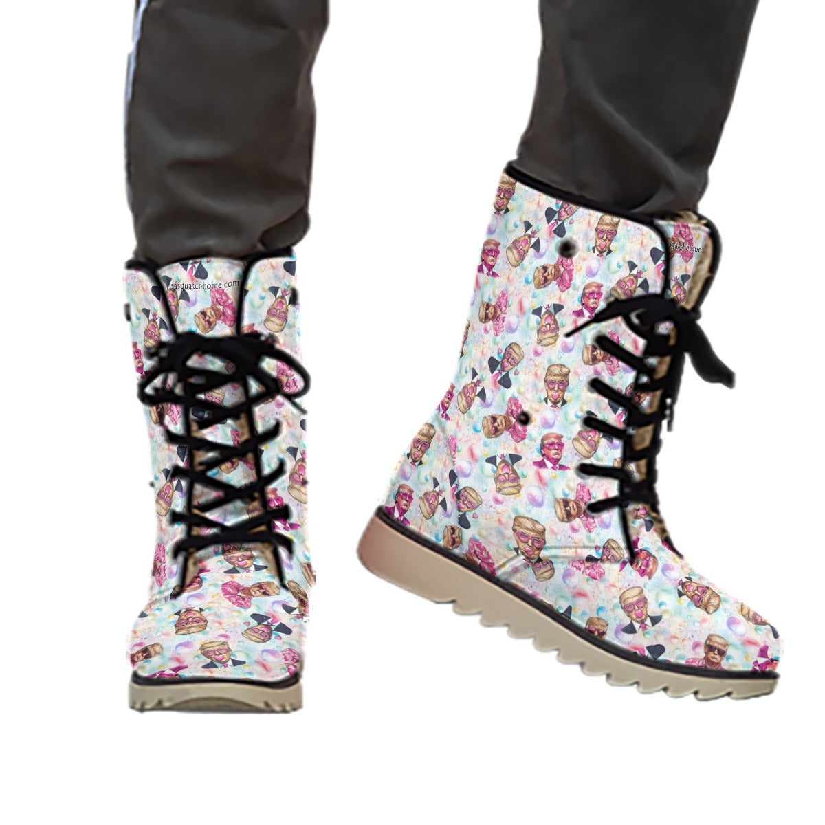 20 Donald Trump Designs Women’s Plush Velvet Lined Boots