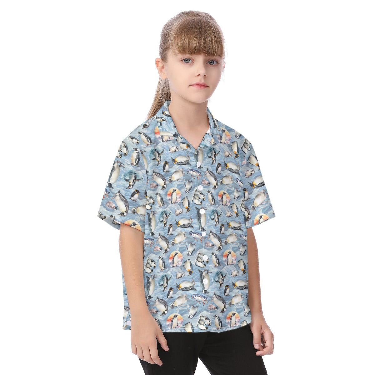 10 Animal (pet) Designs,  Kid's Hawaiian Vacation Shirt