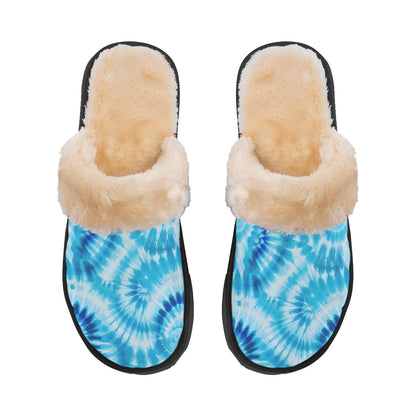 19 Tie Dye Designs, Women’s Plush, Fluffy Slippers