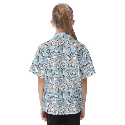 10 Animal (pet) Designs,  Kid's Hawaiian Vacation Shirt