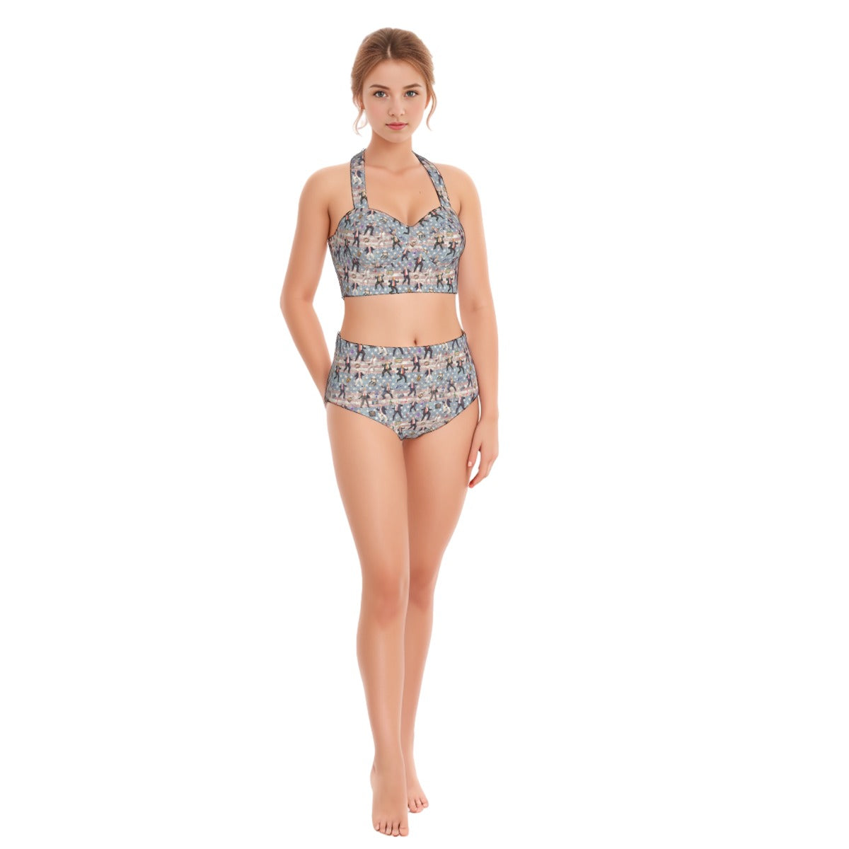 10 Donald Trump Designs Women’s Bikini Halter Swimsuit, Two Piece Set