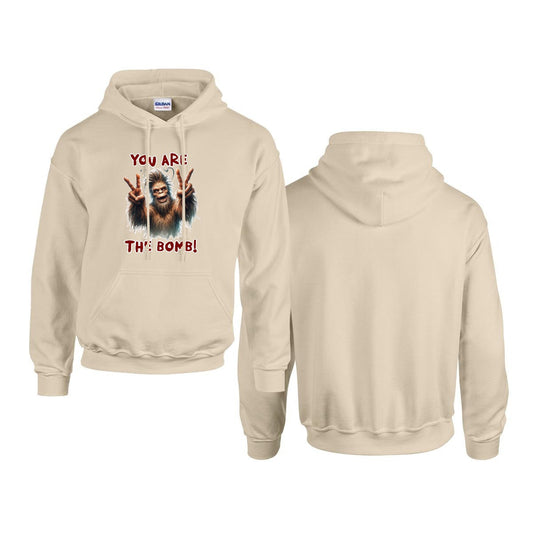 Sasquatch, Bigfoot Design, Gildan 18500 Poly-Cotton Hoodie