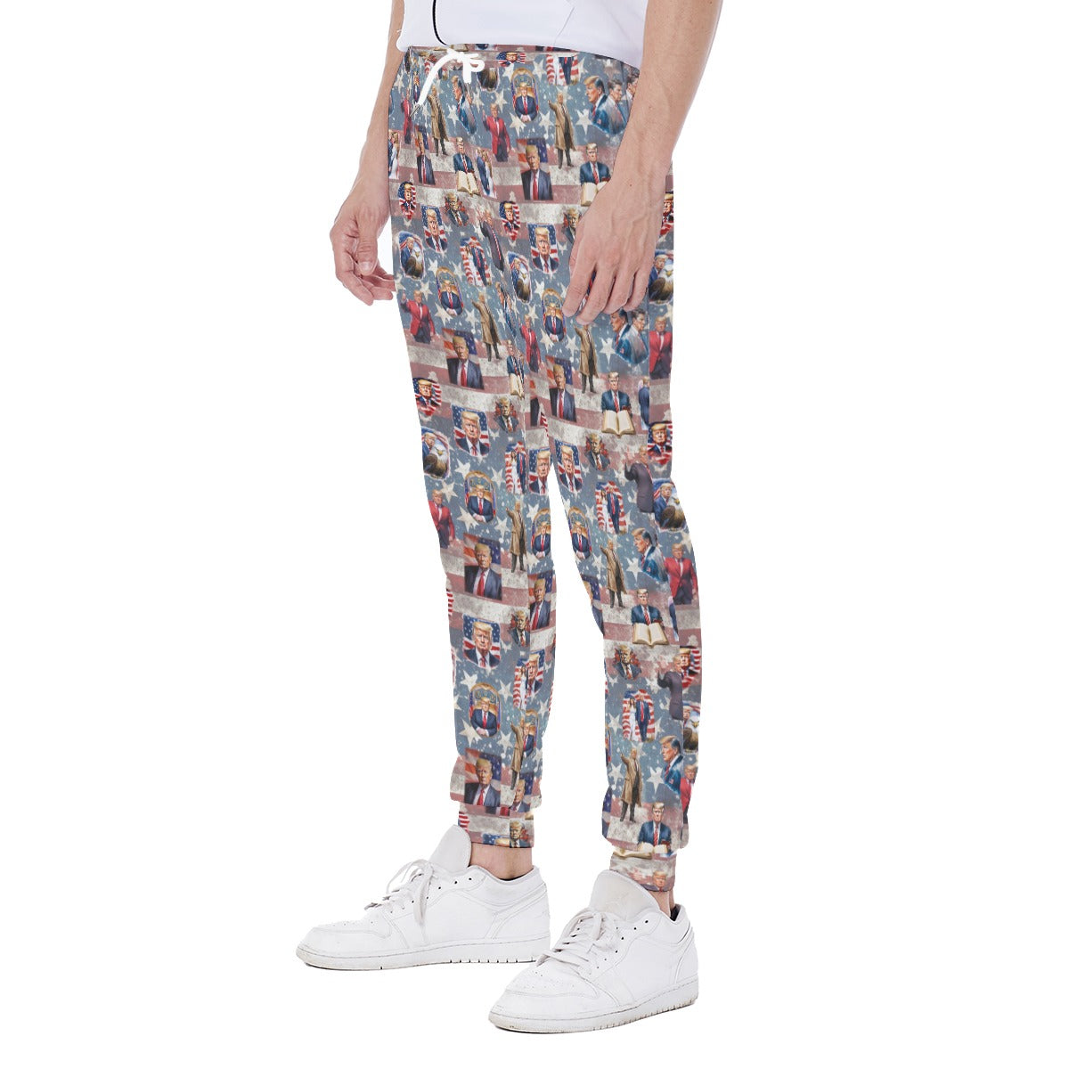 10 Donald Trump Designs, Men’s Sweatpants w/ Back Pocket