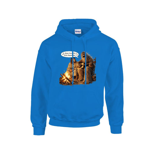 Sasquatch, Bigfoot Design, Gildan 18500 Poly-Cotton Hoodie