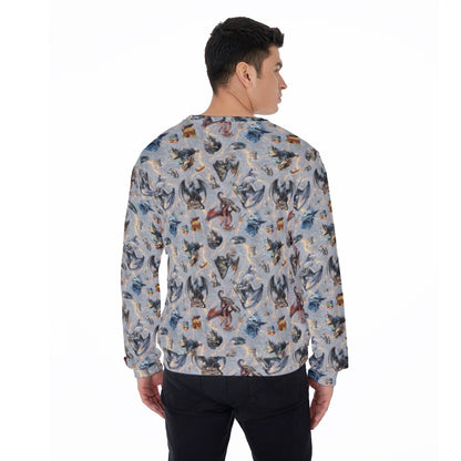 20 Misc Designs, Men’s Polyester Thickened Sweater