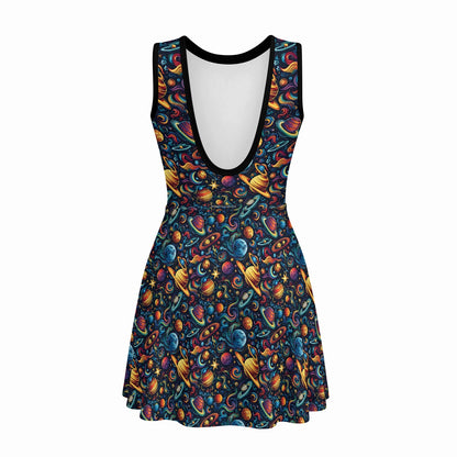 Girls Sports Romper 12 Outer Space Designs