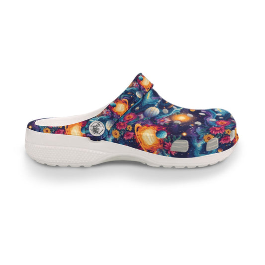 12 Galaxy / Outer Space Women's Classic Clogs