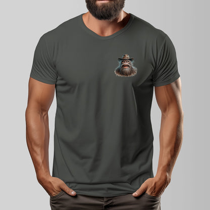 Bigfoot, Sasquatch "I'm Sorry I called You ignorant" Cotton Short Sleeve Double Sided T-shirt